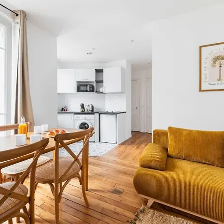 Service 2 Pieces Au Coeur Du 19e - 4p Daire Paris