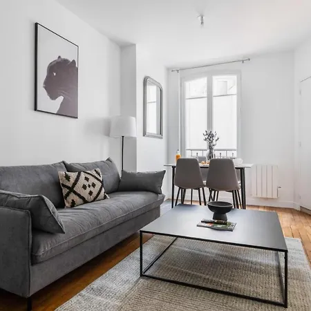 Service 2 Pieces Au Coeur Du 19e - 4p Daire *